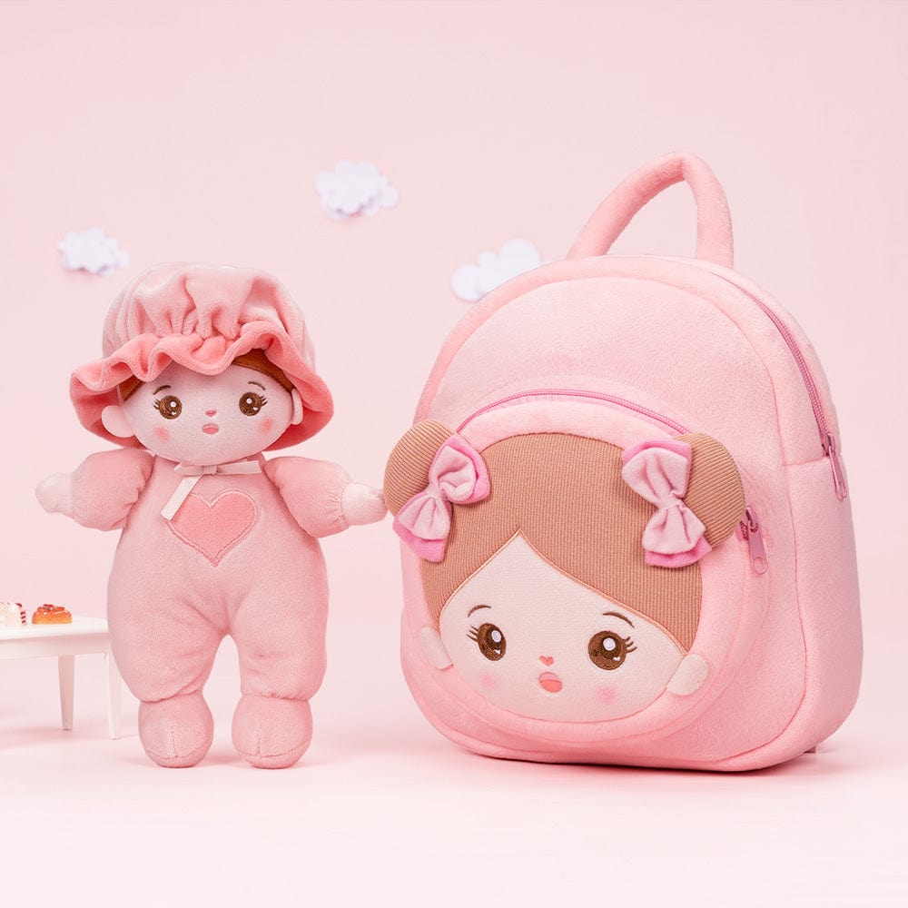 Toddler Girls 1st Baby Doll, personalizzato per neonato, mini bambola rosa  Playset