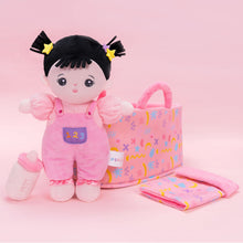 Carica l&#39;immagine nel visualizzatore di Gallery, [Set da gioco per bambini] Set da gioco per la cura della bambola in peluche personalizzato con culla, biberon, asciugamano