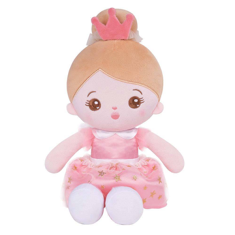 Bambola Personalizzata Per Bambina In Peluche Pink Princess