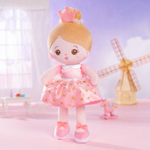 Carica l&#39;immagine nel visualizzatore di Gallery, Bambola Personalizzata Per Bambina In Peluche Pink Princess