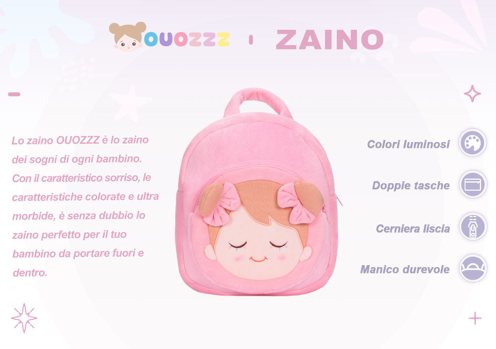 Zaino Rosa Personalizzato