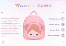 Carica l&#39;immagine nel visualizzatore di Gallery, Zaino in Peluche Rosa Personalizzato Sweet Girl