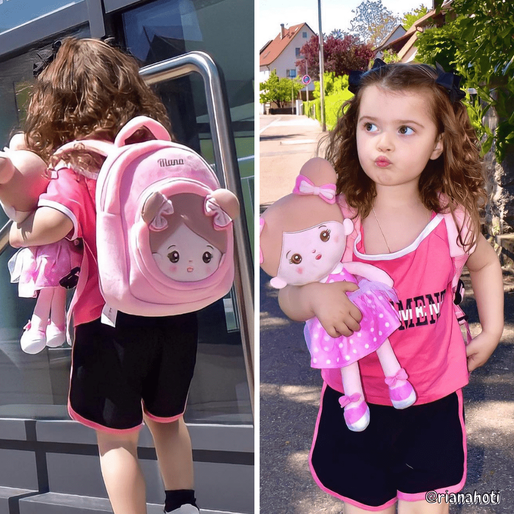 OUOZZZ OUOZZZ Personalized Doll + Backpack Bundle
