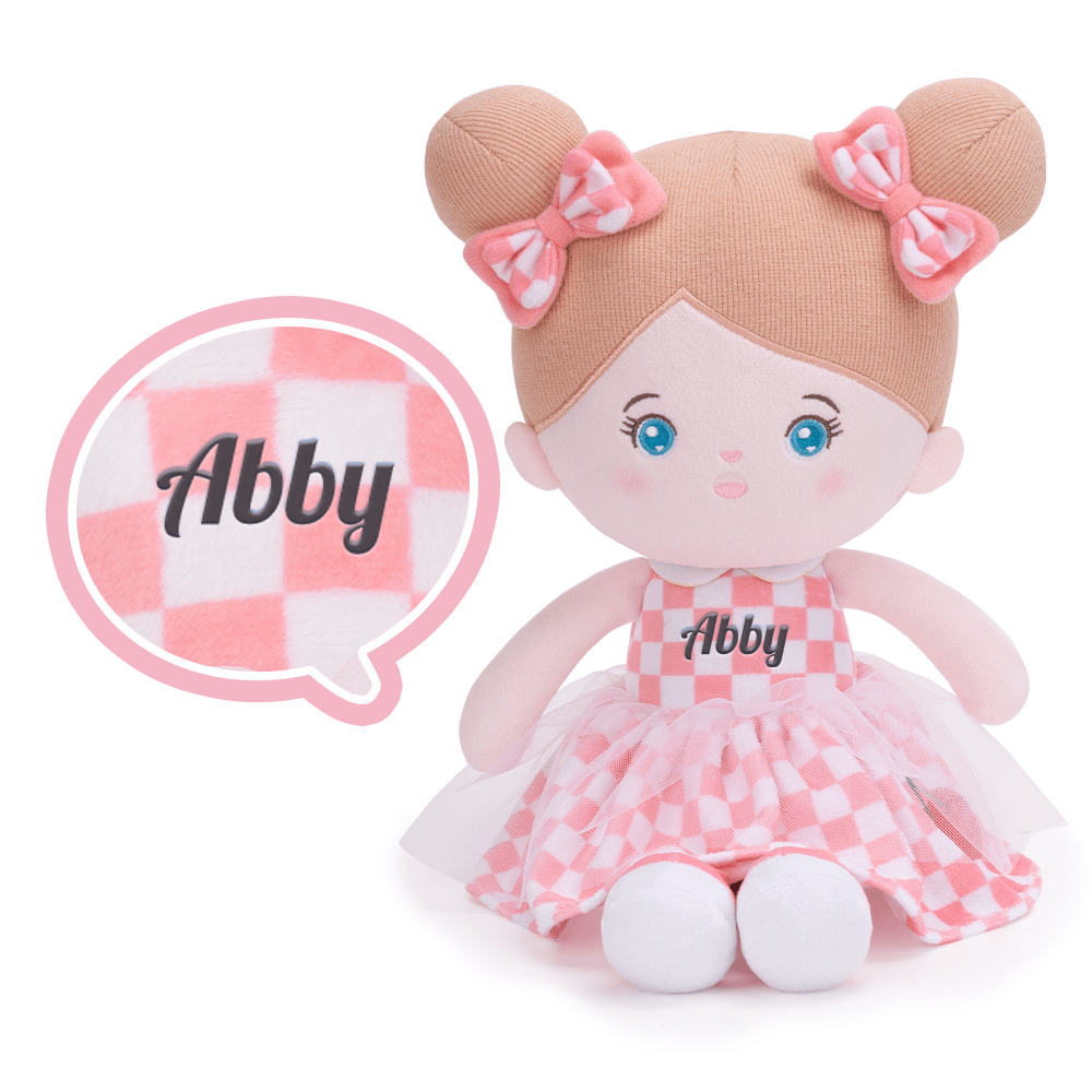 OUOZZZ OUOZZZ Personalized Doll + Backpack Bundle Blue Eyes Doll / Only Doll