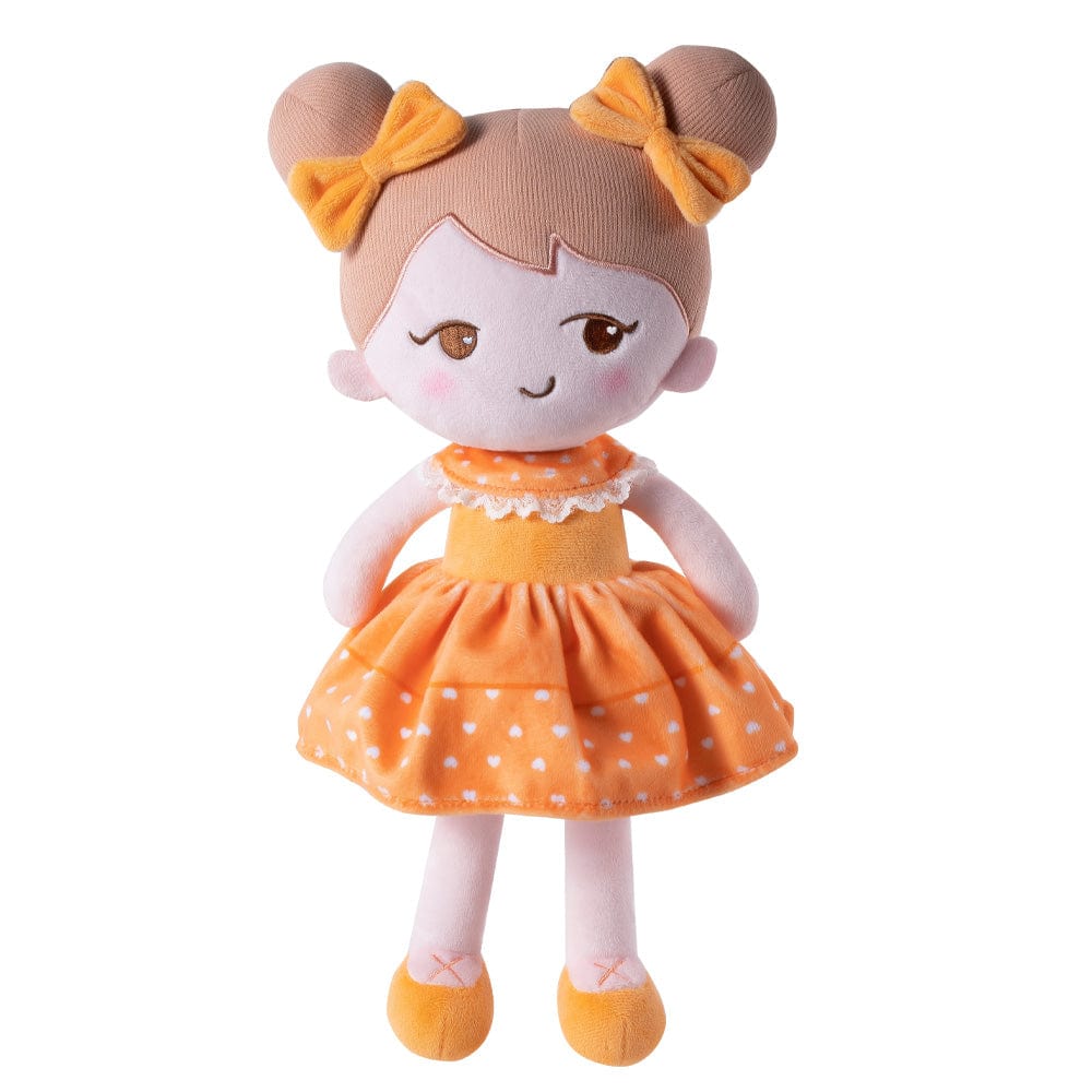 OUOZZZ Personalized Playful Orange Doll