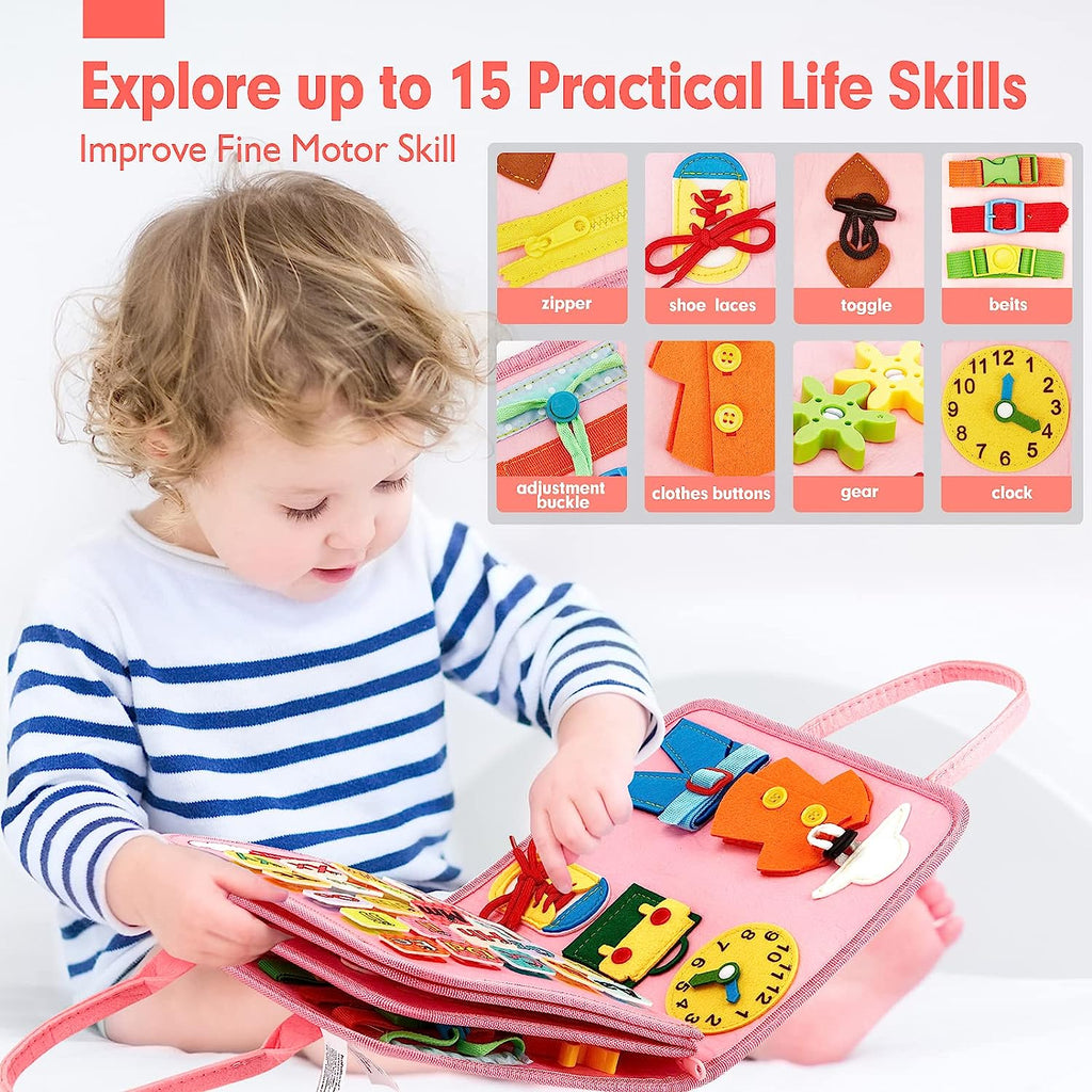 Personalizzata Lavagna Peluche Montessori per bambini di 1 2 3 4 anni