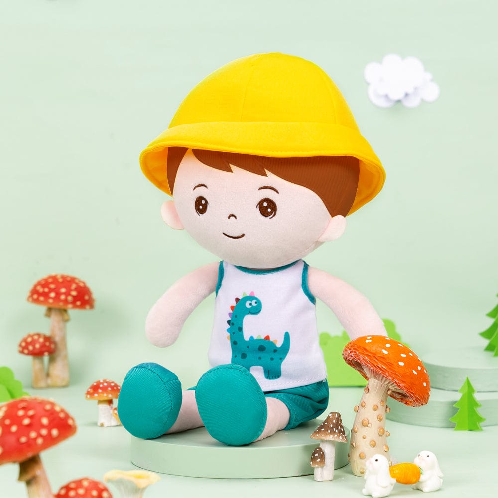 Personalizedoll Personalized Summer Boy Plush Baby Boy Doll Only Doll