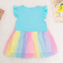 Carica l&#39;immagine nel visualizzatore di Gallery, OUOZZZ Rainbow Baby Dress