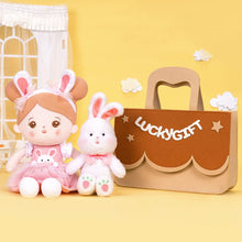 Carica l&#39;immagine nel visualizzatore di Gallery, OUOZZZ Personalized Little Bunny Doll Gift Bag Set