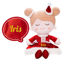 Carica l&#39;immagine nel visualizzatore di Gallery, OUOZZZ Personalized Red Christmas Plush Baby Girl Doll Christmas Girl🤶