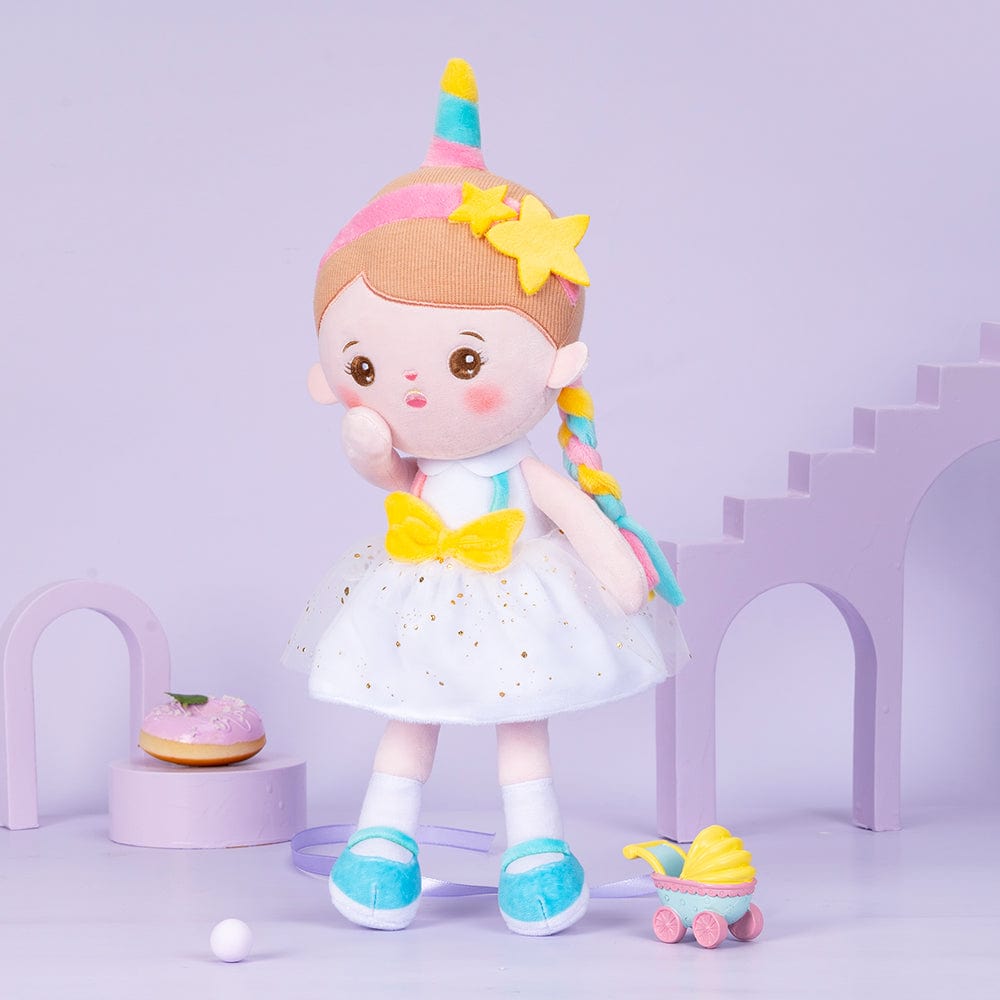 OUOZZZ Personalized Unicorn Sagittarius Plush Doll