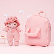 Carica l&#39;immagine nel visualizzatore di Gallery, OUOZZZ Personalized Pink Mini Plush Rag Baby Doll