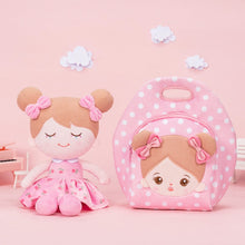 Carica l&#39;immagine nel visualizzatore di Gallery, OUOZZZ Personalized Pink Baby Doll With Lunch Bag🍱