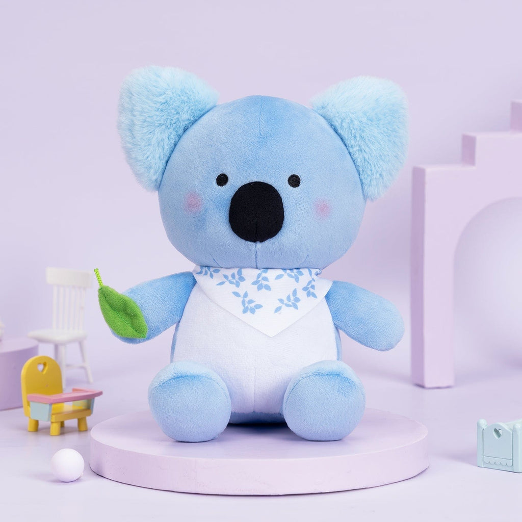 OUOZZZ Personalized Blue Koala Plush Baby Girl Doll