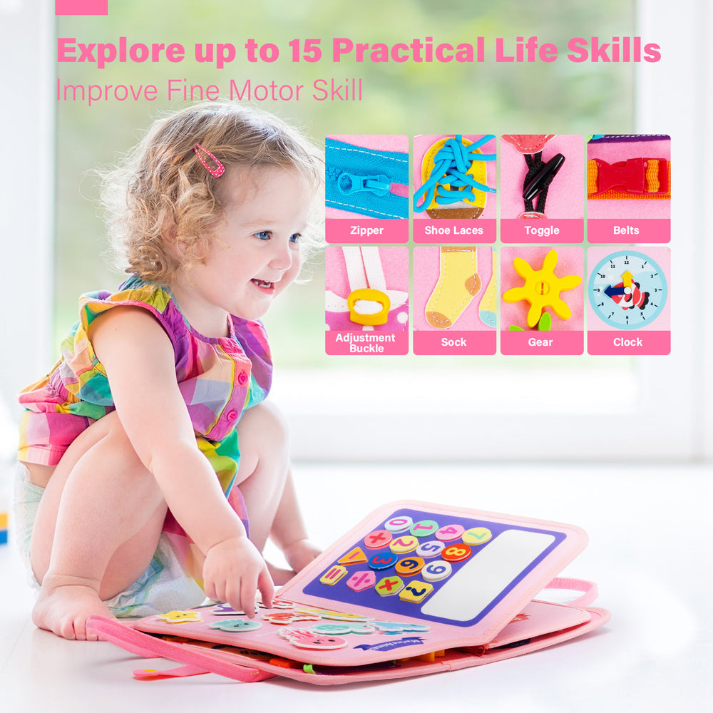 Giocattolo Montessori in peluche personalizzato per bambini