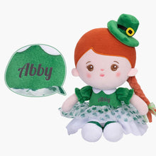 Carica l&#39;immagine nel visualizzatore di Gallery, OUOZZZ Personalized Red Hair Green Clover Plush Doll Only Doll⭕️