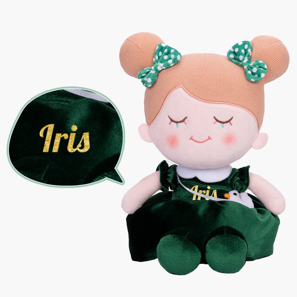 OUOZZZ Personalized Dark Green Doll Only Doll