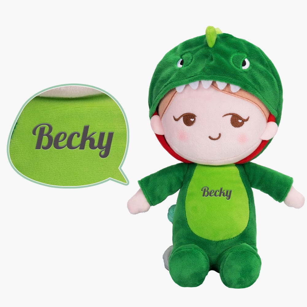 OUOZZZ Personalized Green Dinosaur Doll Only Doll⭕️