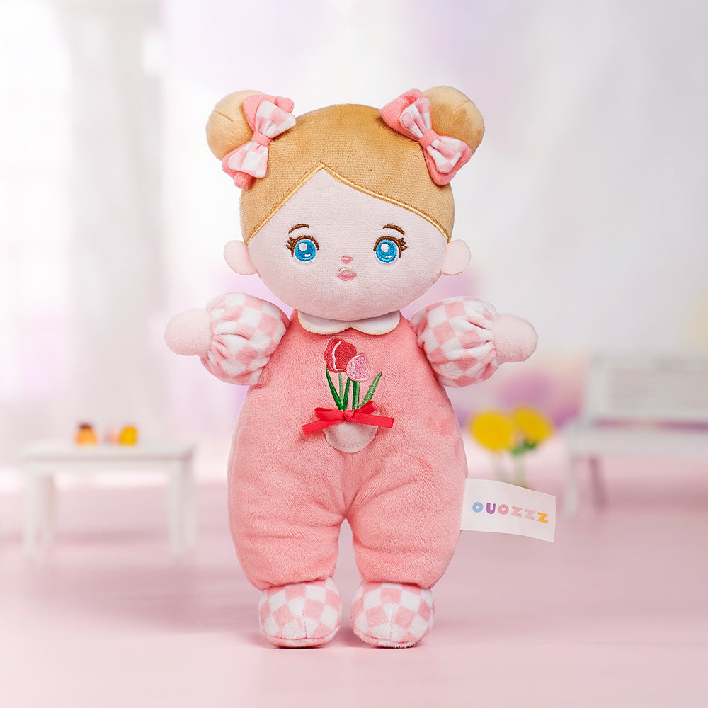 Mini Bambola Di Peluche Personalizzata Con Occhi Azzurri – It.Ouozzzshop