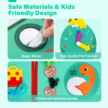 Carica l&#39;immagine nel visualizzatore di Gallery, Giocattolo Montessori in peluche personalizzato per bambini
