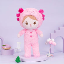 Carica l&#39;immagine nel visualizzatore di Gallery, OUOZZZ Personalized Pink Newt Plush Baby Doll