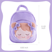 Carica l&#39;immagine nel visualizzatore di Gallery, OUOZZZ Personalized Purple Backpack