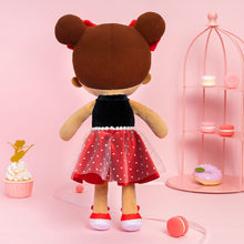 Carica l&#39;immagine nel visualizzatore di Gallery, OUOZZZ Personalized Brown Skin Tone Plush Baby Doll